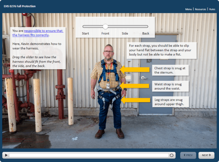 Aside from video demonstrations, learners can explore protocols through interactive activities.